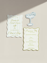 Faire-part | Palm Spring 2 cartons