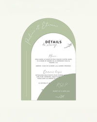 Faire-part | Sauge romantique
